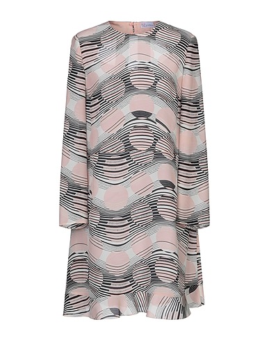 REDValentino Short dress Blush 100% Silk