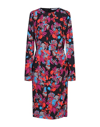 GIVENCHY Midi dress Black 98% Viscose, 2% Elastane
