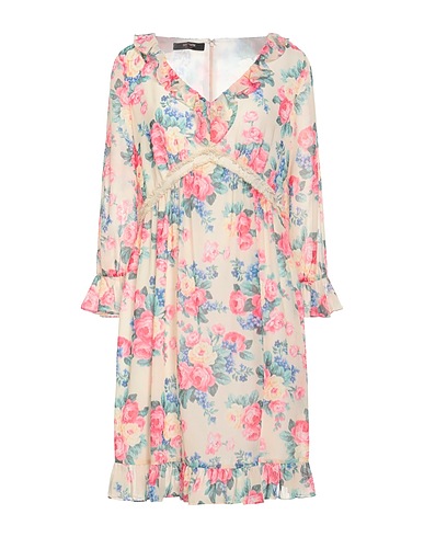 MY TWIN TWINSET Short dress Ivory 100% Polyester