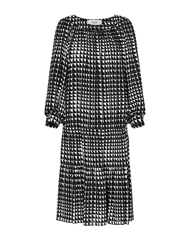 CELINE Vestito midi Nero 100% Viscosa