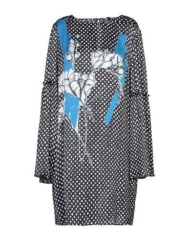 MANILA GRACE Short dress Black 100% Viscose