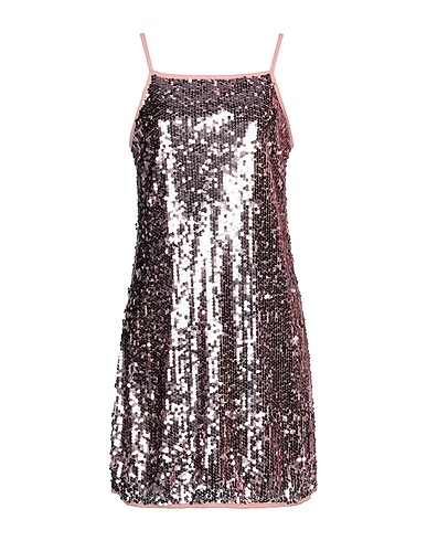 KAOS JEANS Sequin dress Pink 100% Polyester
