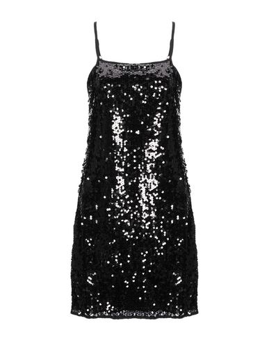 Kaos Jeans Short Dresses In Black
