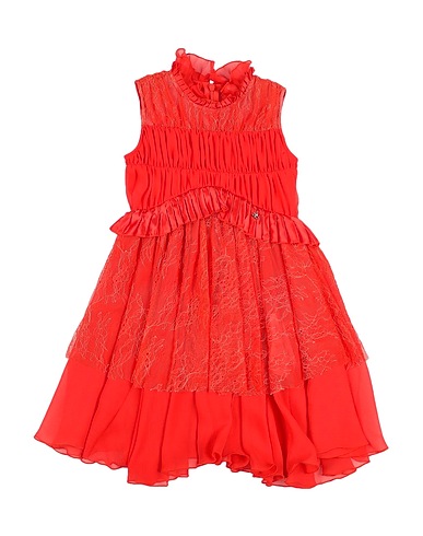 ELISABETTA FRANCHI Dress Red 100% Polyamide, Polyester, Viscose