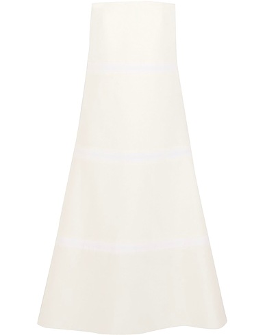 ROKSANDA Midi-Kleid Elfenbein 65% Baumwolle, 35% Seide