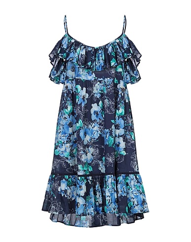 MY TWIN TWINSET Vestito midi Blu notte 100% Cotone
