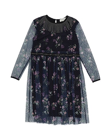 TWINSET Dress Midnight blue 100% Polyester