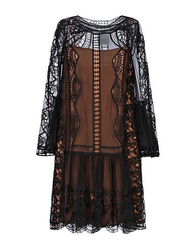 ALBERTA FERRETTI Short dress Black 100% Silk