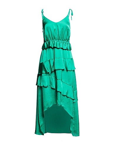 TWENTY EASY by KAOS Vestito lungo Verde 100% Poliestere
