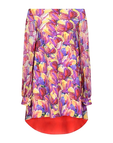 CHIARA BONI LA PETITE ROBE Short dress Purple 72% Polyamide, 28% Elastane, Silk
