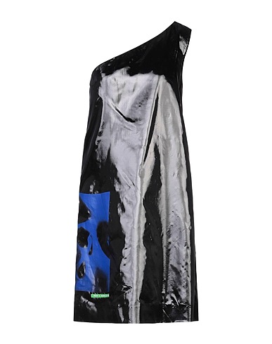 DSQUARED2 Midi dress Black 77% Polyester, 23% Polyamide