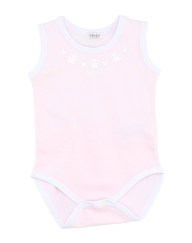LE BEBÉ Baby bodysuit Light pink 90% Cotton, 10% Elastane