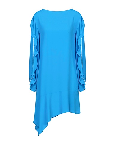 8PM Vestito corto Turchese 69% Acetato, 31% Seta, Poliestere