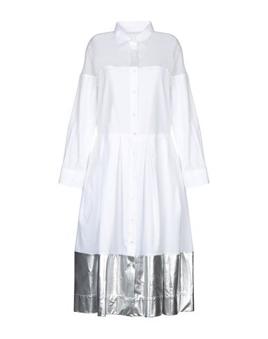 Sara Roka Knee-length Dress In White