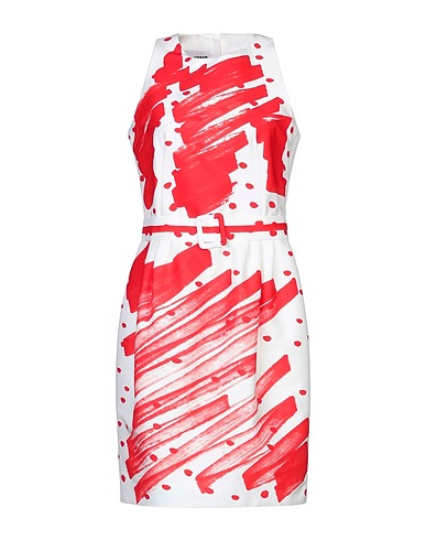 MOSCHINO Tubino Bianco 80% Cotone, 20% Seta
