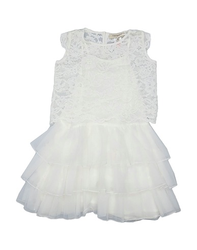 TWINSET Dress White 100% Viscose