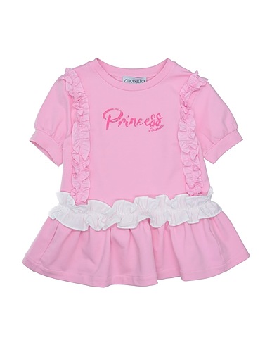 SIMONETTA Vestido para bebé  Pink 95% Cotton, 5% Elastane