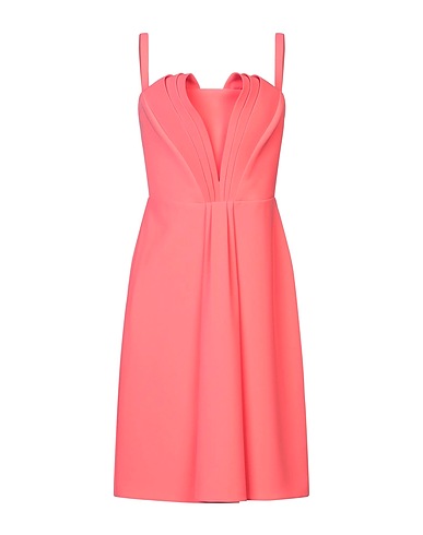 EMPORIO ARMANI Midi dress Coral 100% Polyester