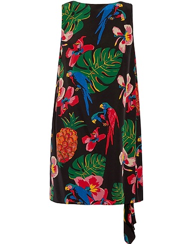 VALENTINO GARAVANI Short dress Black 100% Silk