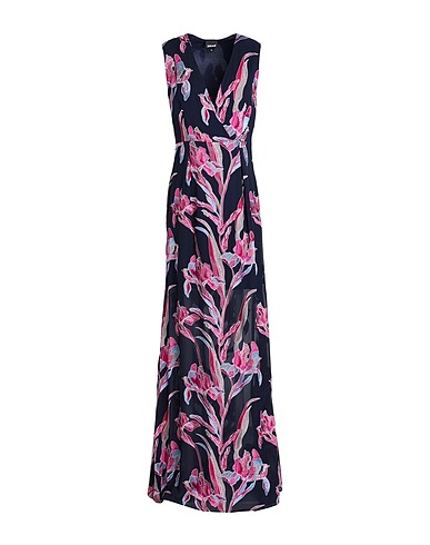 JUST CAVALLI Long dress Midnight blue 100% Viscose