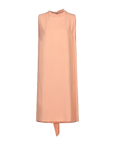 SEVENTY VENEZIA Midi dress Sand 70% Acetate, 30% Viscose