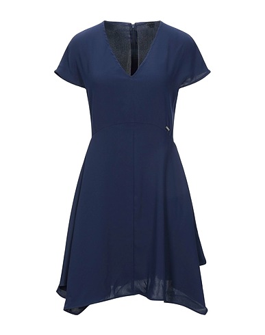 ARMANI EXCHANGE Short dress Midnight blue 100% Polyester