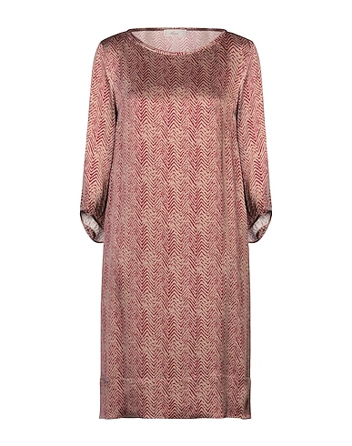 ACCUÀ by PSR Short dress Burgundy 100% Viscose