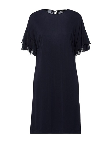 SEVENTY VENEZIA Midi dress Midnight blue 94% Polyester, 6% Elastane