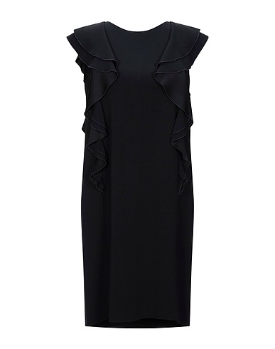 ANTONELLI Short dress Black 78% Acetate, 22% Viscose
