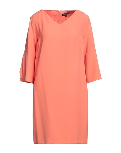 ANTONELLI Short dress Coral 94% Polyester, 6% Elastane