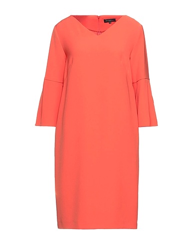 ANTONELLI Short dress Rust 94% Polyester, 6% Elastane