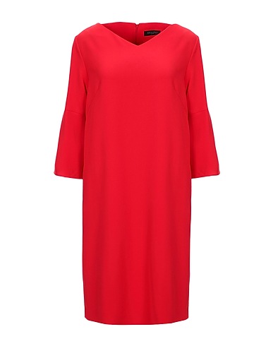 ANTONELLI Short dress Red 94% Polyester, 6% Elastane