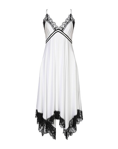 ERMANNO DI ERMANNO SCERVINO Midi dress White 98% Viscose, 2% Elastane