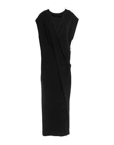POIRET Vestito midi Nero 100% Polietilene