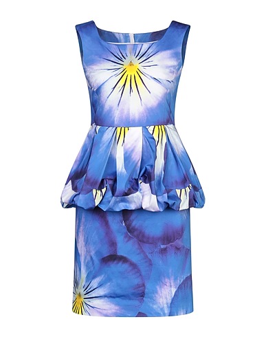 MOSCHINO Kurzes Kleid Violett 98% Baumwolle, 2% Andere Fasern