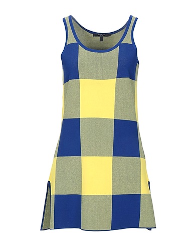 DEREK LAM Jumper Bright blue 92% Rayon, 8% Polyester