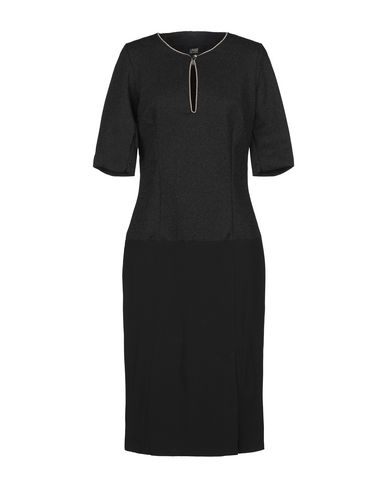 Cavalli Class Midi Dresses In Black