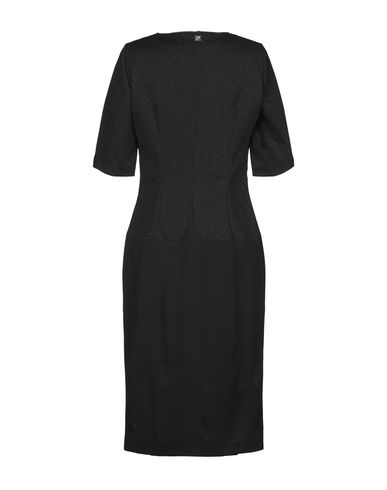 Cavalli Class Midi Dresses In Black