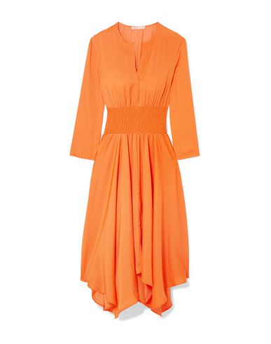 maje orange dress