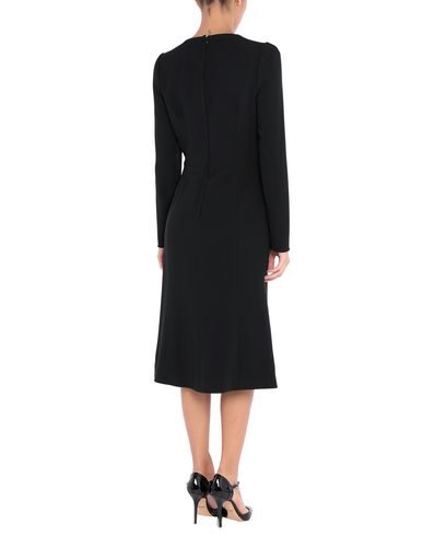 Dolce & Gabbana Midi Dresses In Black