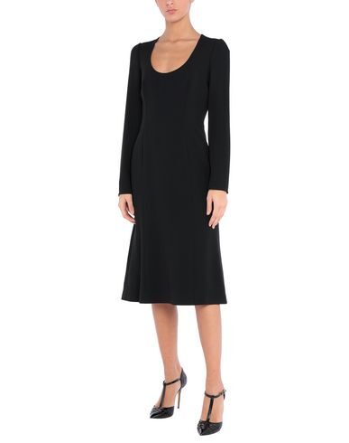 Dolce & Gabbana Midi Dresses In Black