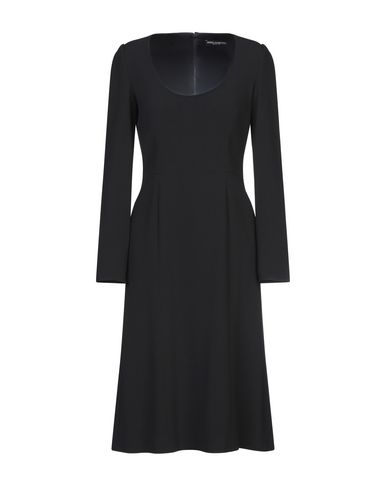Dolce & Gabbana Midi Dresses In Black