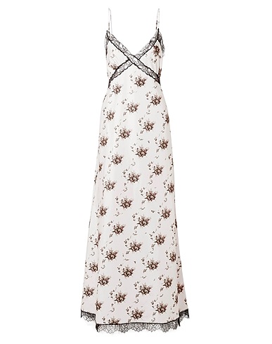 BROCK COLLECTION Long dress Light grey 100% Polyester