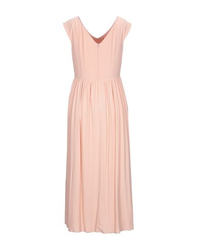 Shop 1-one Woman Midi Dress Light Pink Size 10 Acetate, Silk