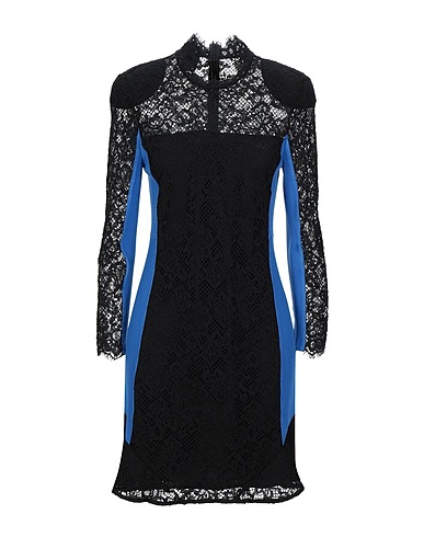 PINKO Short dress Black 98% Cotton, 2% Polyamide, Polyester, Elastane