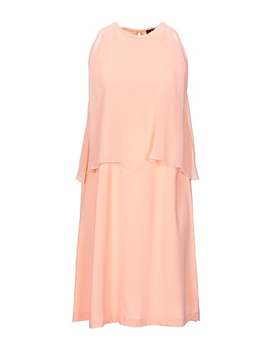 .TESSA Short dress Pink 95% Viscose, 5% Elastane