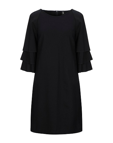 1-ONE Short dress Black 69% Viscose, 25% Polyamide, 6% Elastane