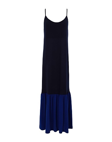 NINETY PERCENT Long dress Midnight blue 100% Organic cotton