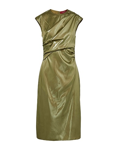 SIES MARJAN Elegant dress Military green 94% Polyester, 6% Elastane