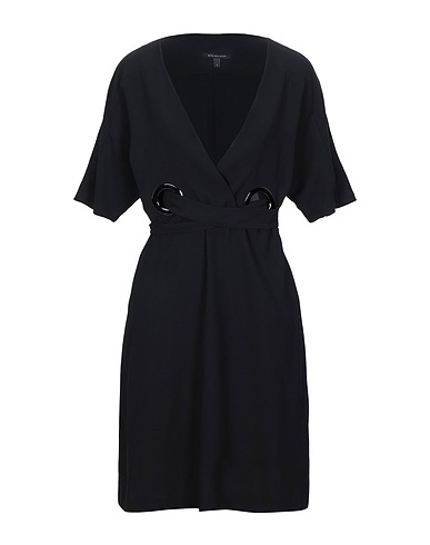 ARMANI EXCHANGE Short dress Black 71% Elastomultiester, 29% Polyester